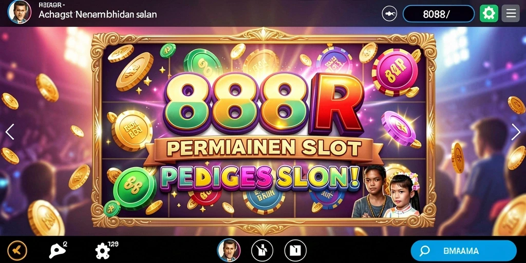 Tampilan menarik dari gameplay Slot di 888R.