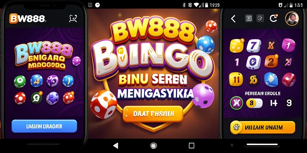 Screenshot gameplay BW888 menampilkan keseruan bermain Bingo.
