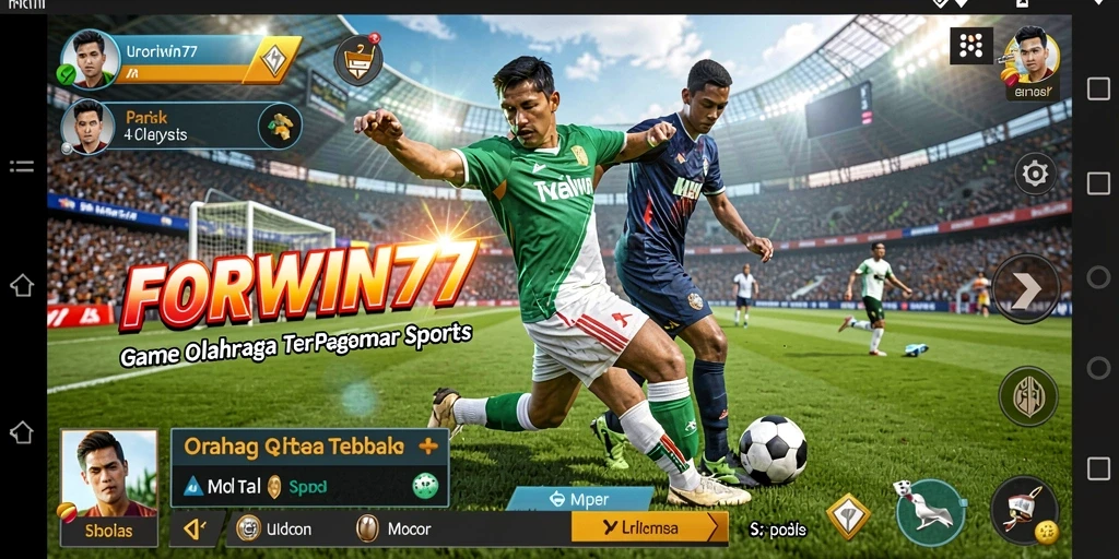 Tampilan menakjubkan dari gameplay <strong>FORWIN77</strong> yang penuh aksi.