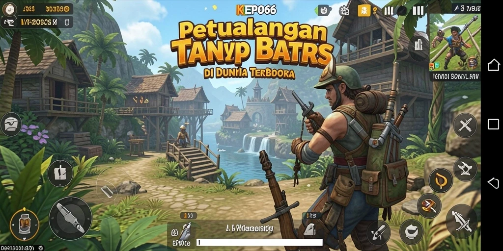 Screenshot gameplay Open World yang menampilkan petualangan seru di KEPO66.