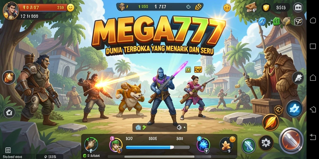 Tampilan gameplay menakjubkan dengan dunia terbuka yang luas.