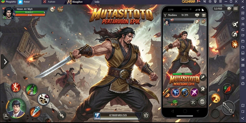 Screenshot gameplay MUTASITOTO yang penuh aksi dan seru.