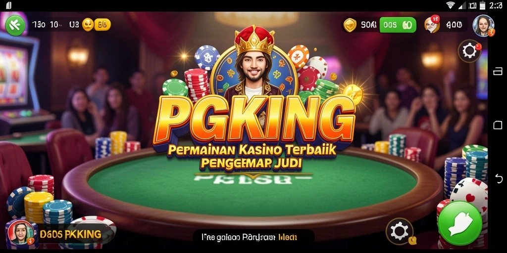 Tampilan gameplay kasino yang menarik dan menghibur.