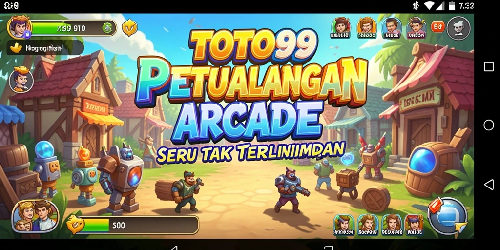 Tampilan gameplay seru TOTO99 yang penuh warna dan tantangan.